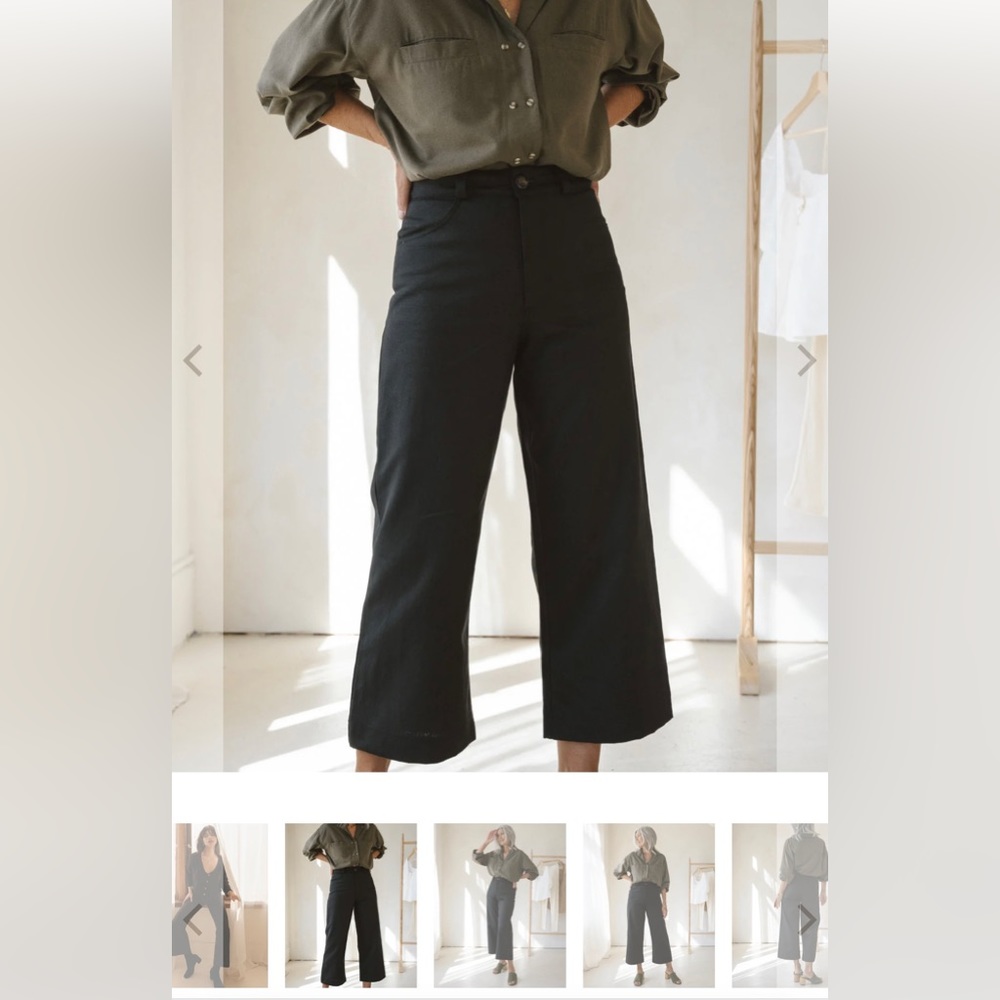 Harly Jae Pierrot Pants - Black